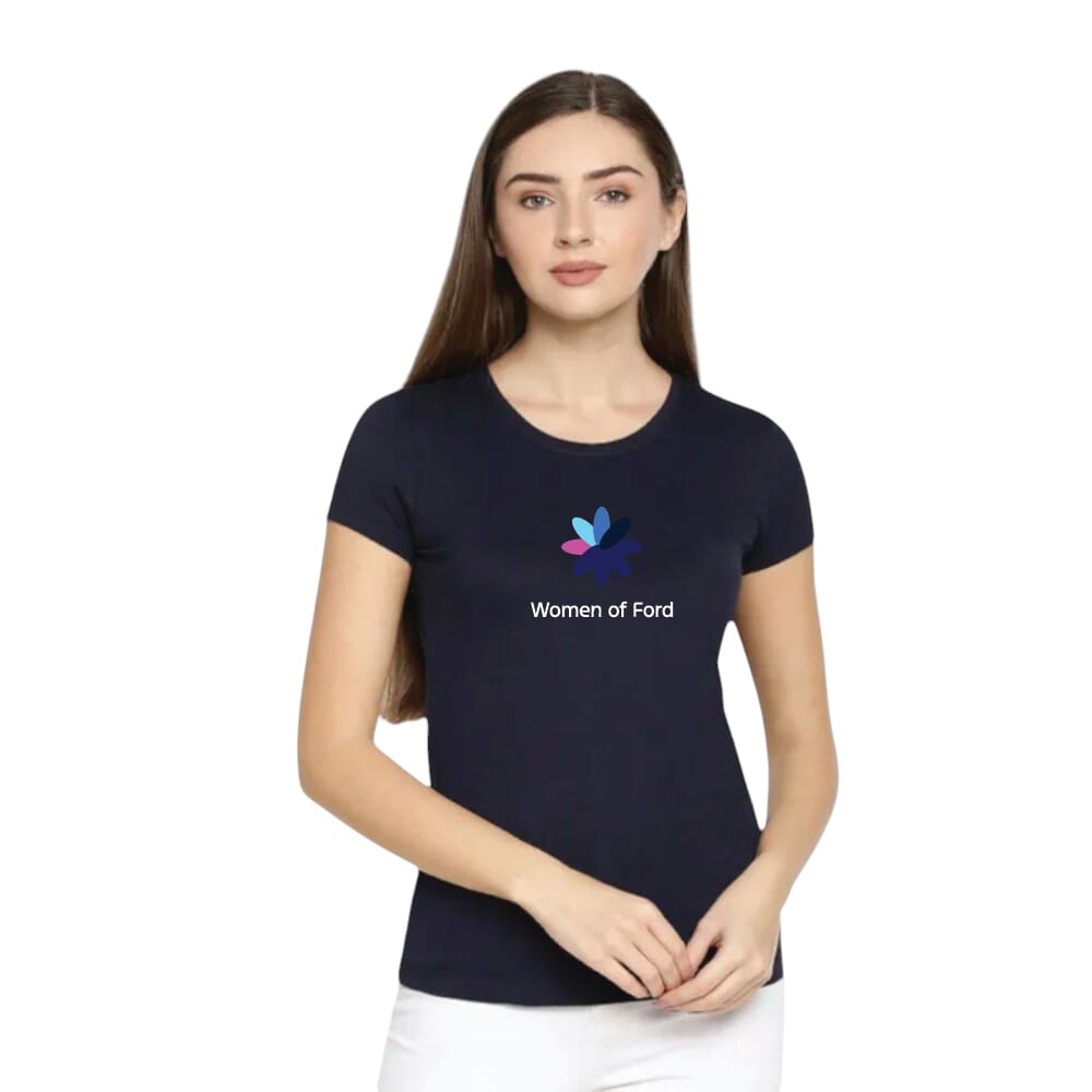 Women of Ford Grey's And Blues Easy T-shirt women's-Navy Blue